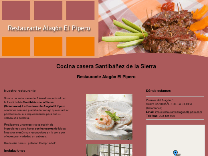 www.restaurantealagonelpipero.com