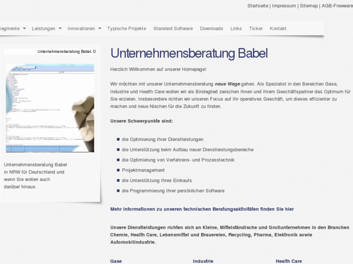 www.unternehmensberatung-babel.com