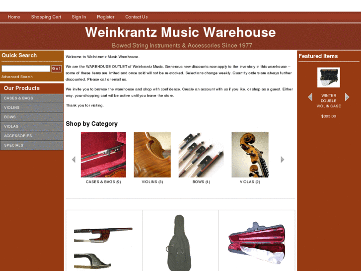 www.weinkrantzmusicwarehouse.com