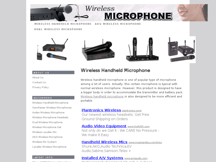 www.wirelesshandheldmicrophone.org