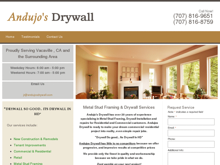 www.andujosdrywall.com