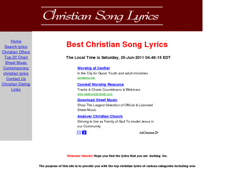 www.best-christian-song-lyrics.com