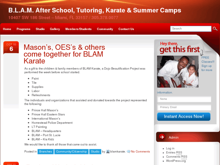 www.blamkarate.com
