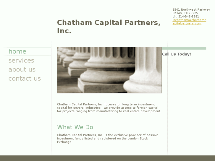 www.chathamcapitalpartners.com
