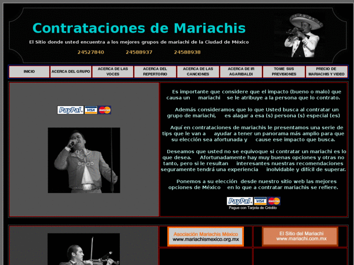 www.contratacionesdemariachis.com