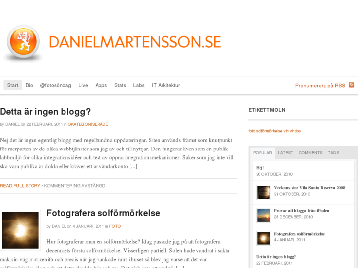 www.danielmartensson.se