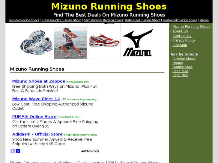 www.mizunorunningshoes.net