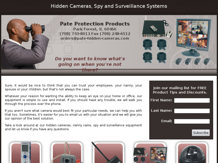 www.pate-hidden-cameras.com