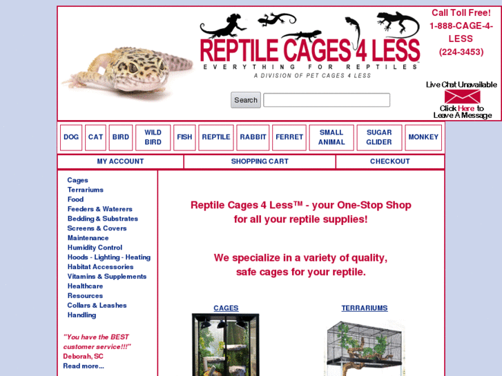 www.reptilecages4less.com