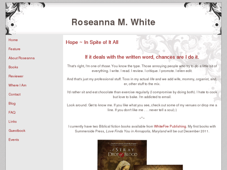 www.roseannawhite.com