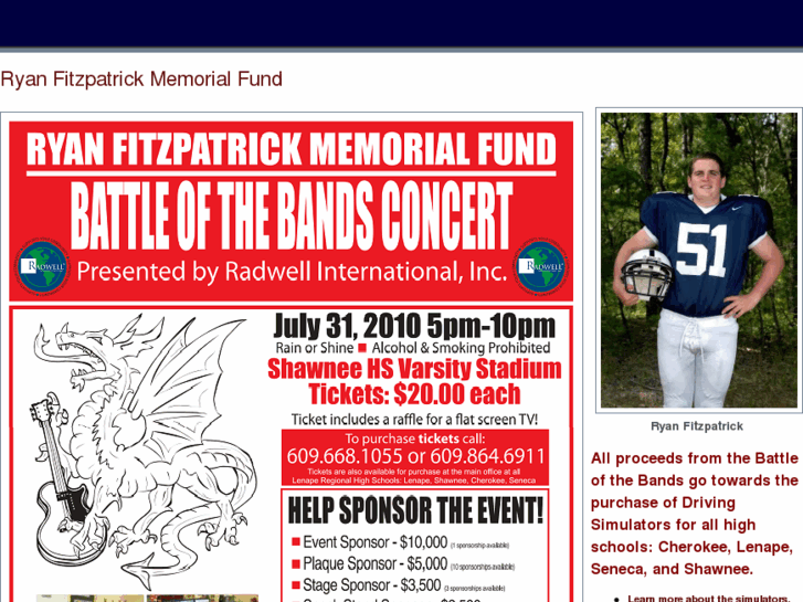 www.ryanfitzpatrickbattleofthebands.org