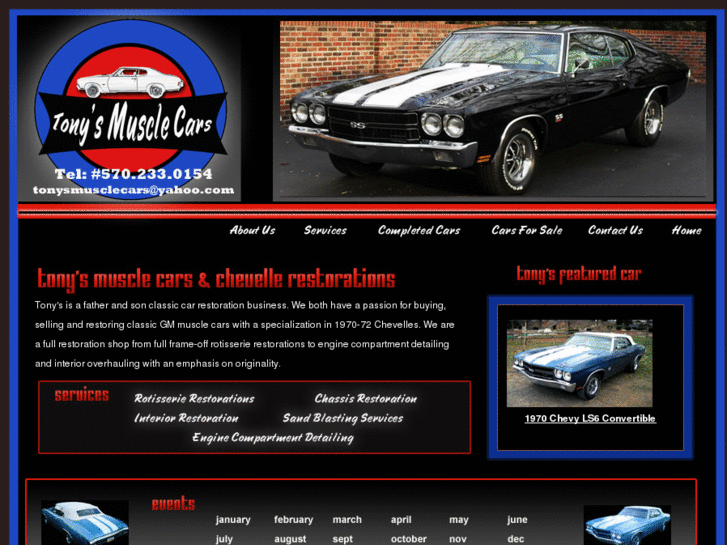 www.tonysmusclecars.com