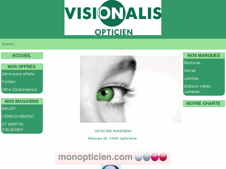 www.visionalis-opticien.com