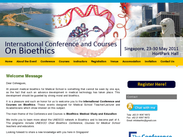 www.bioethicsconference2011.com