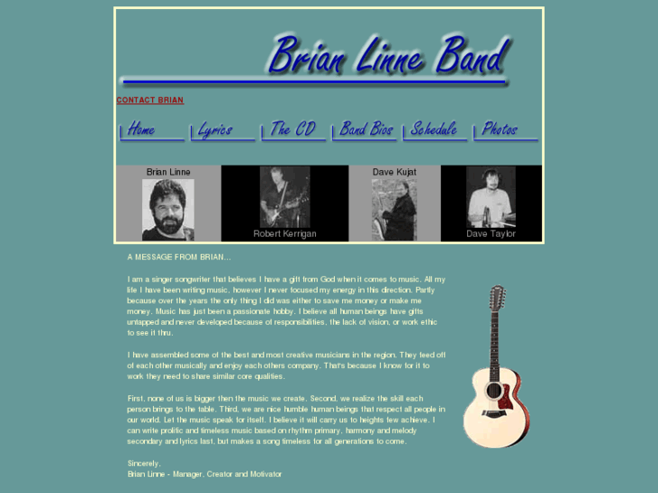 www.brianlinneband.com