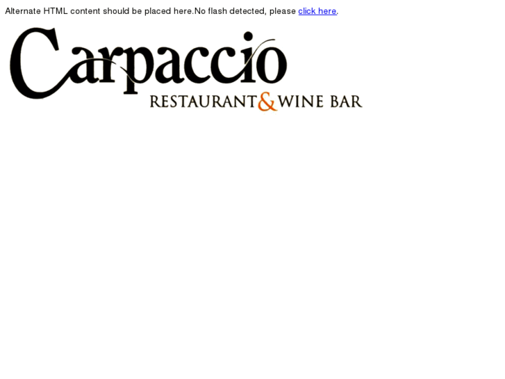 www.carpacciorestaurant.com