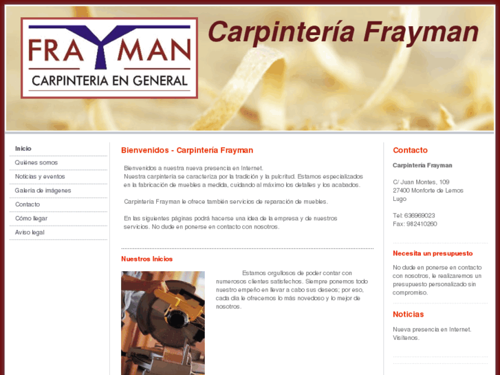 www.carpinteriafrayman.es