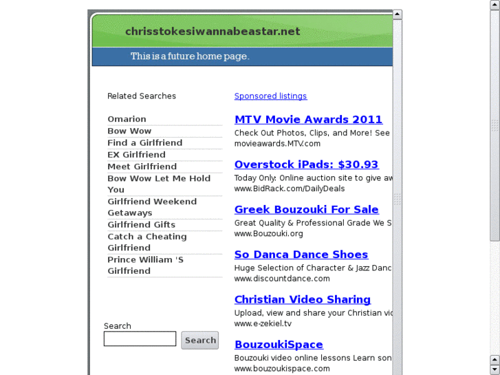 www.chrisstokesiwannabeastar.net