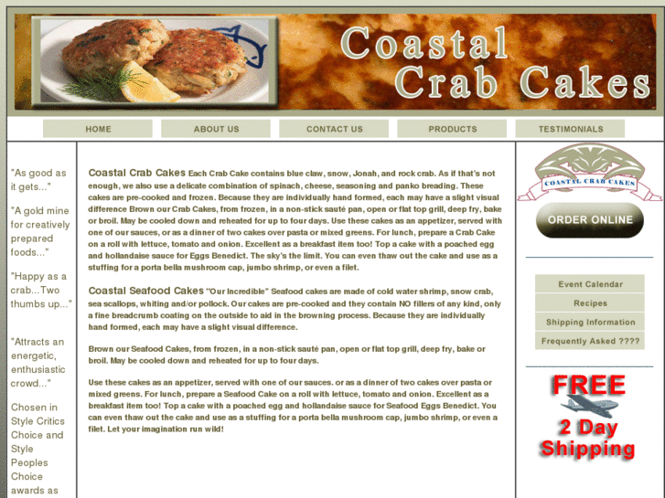 www.coastalcrabcakes.com
