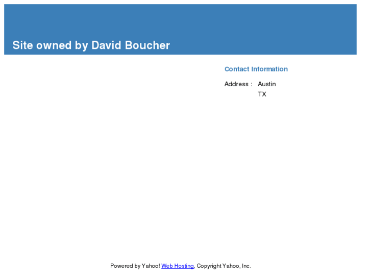 www.davidboucher.info