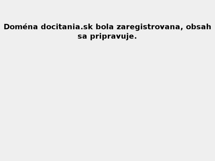 www.docitania.sk