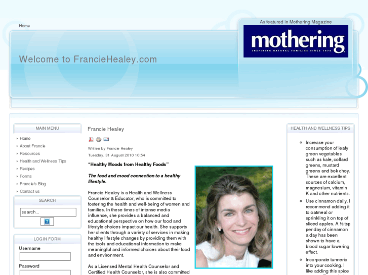 www.franciehealey.com