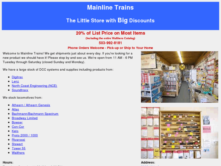 www.mainline-trains.com