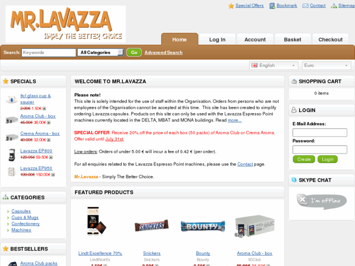 www.mrlavazza.com