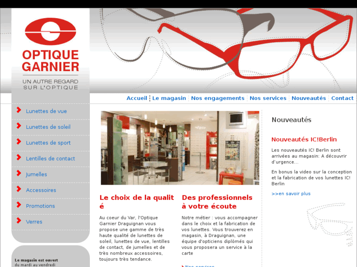 www.optiquegarnier.com
