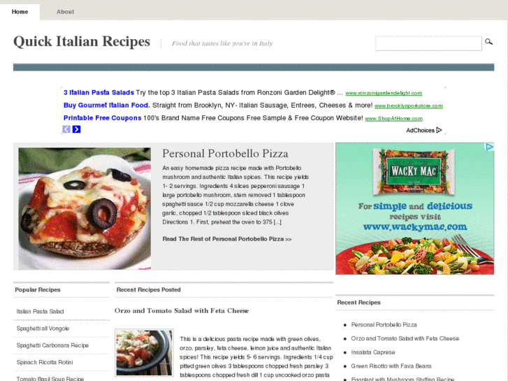 www.quickitalianrecipes.net