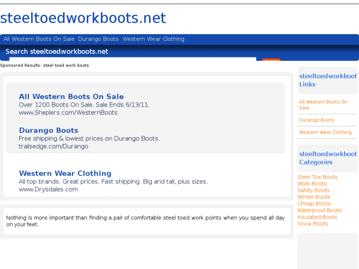 www.steeltoedworkboots.net