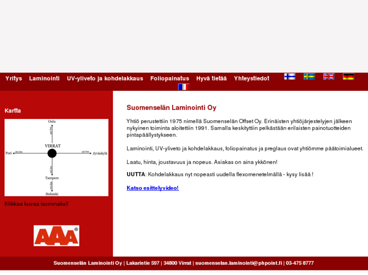 www.suomenselanlaminointi.com