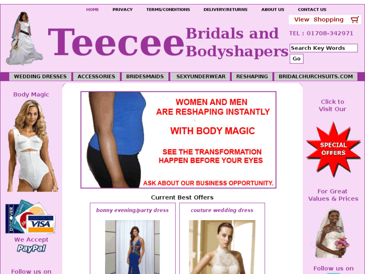 www.teeceebridals-bodyshaper.com