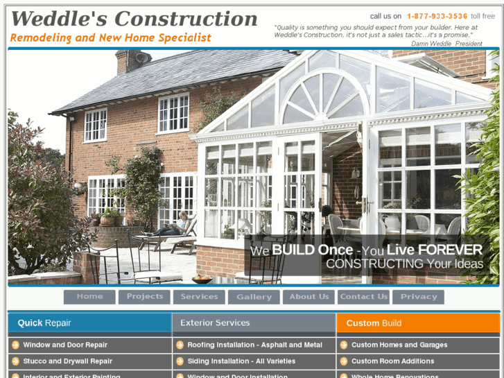 www.weddlesconstruction.com