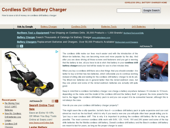 www.cordlessdrillbatterycharger.net