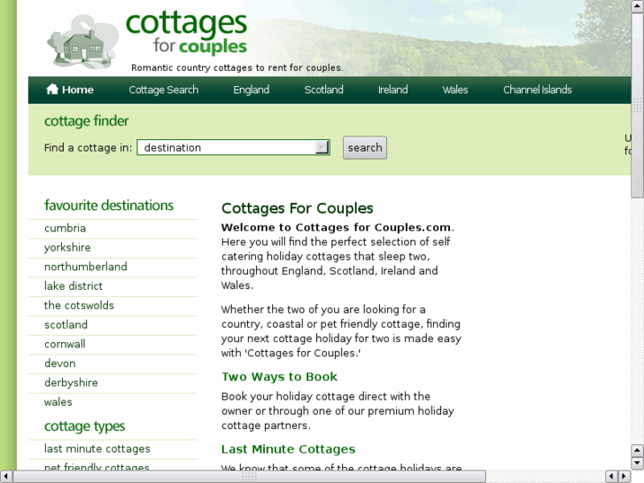 www.cottages4couples.com