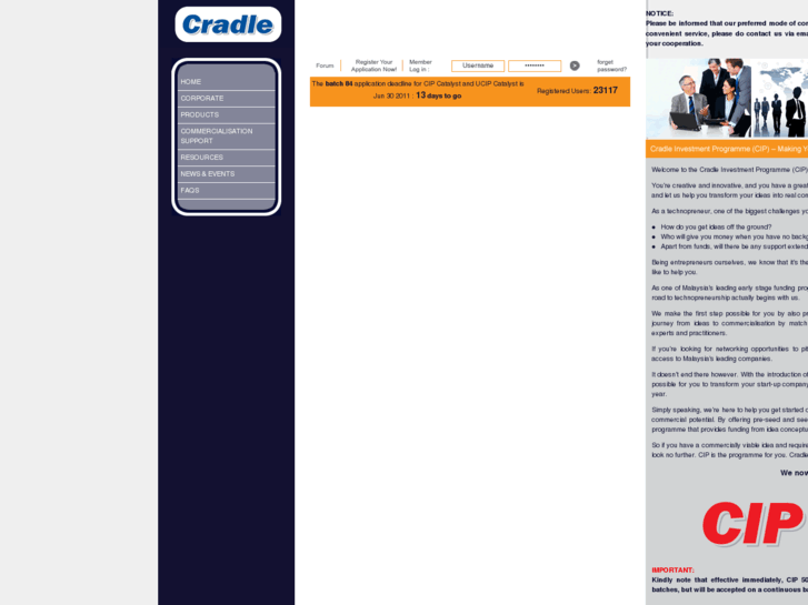 www.cradle.com.my