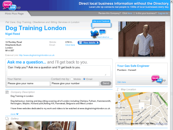 www.dogtrainerlondon.com