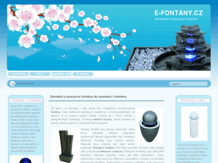 www.e-fontany.cz