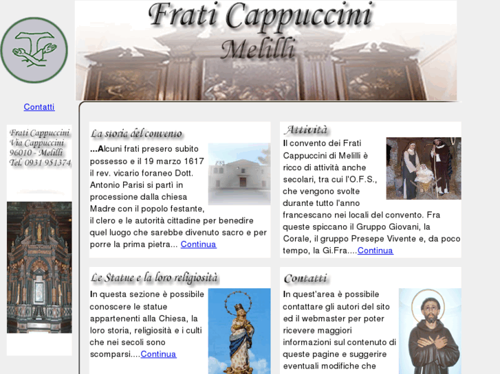 www.fraticappuccini-melilli.com