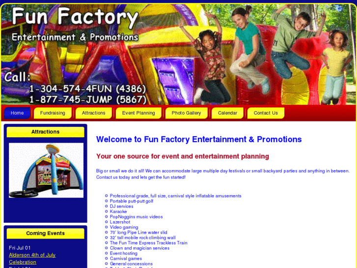 www.funfactoryinflatables.com