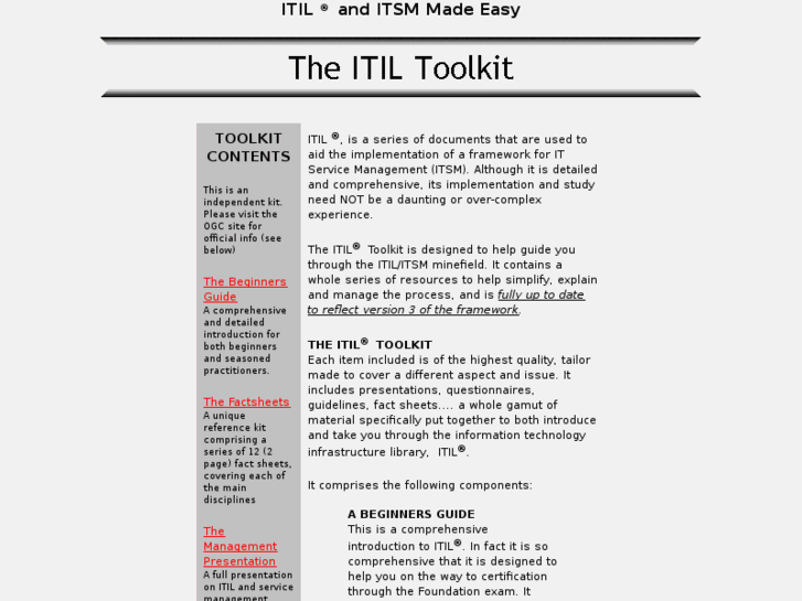 www.itil-toolkit.com