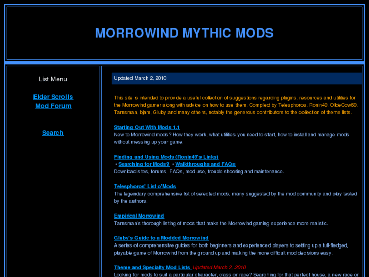 www.mwmythicmods.com