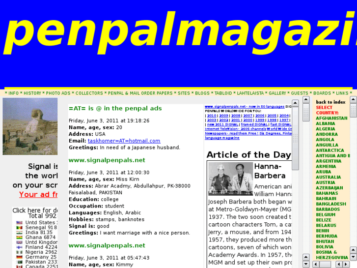 www.penpalmagazine.net