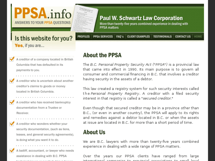 www.ppsa.info