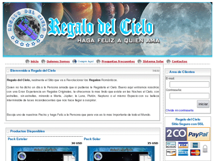 www.regalodelcielo.com