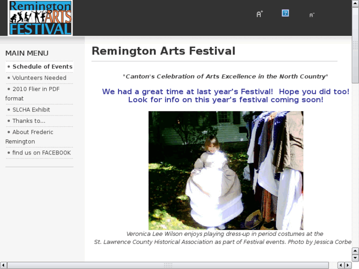 www.remingtonartsfestival.com