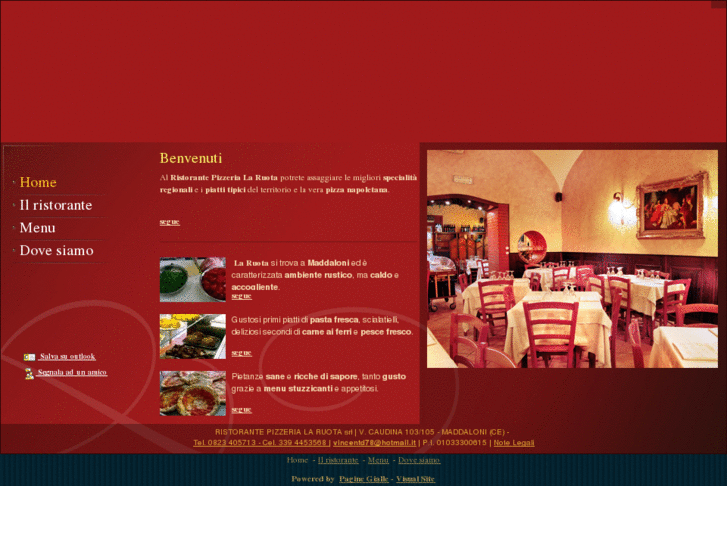 www.ristorantepizzerialaruota.biz