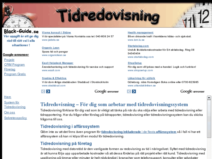 www.tidredovisning.biz