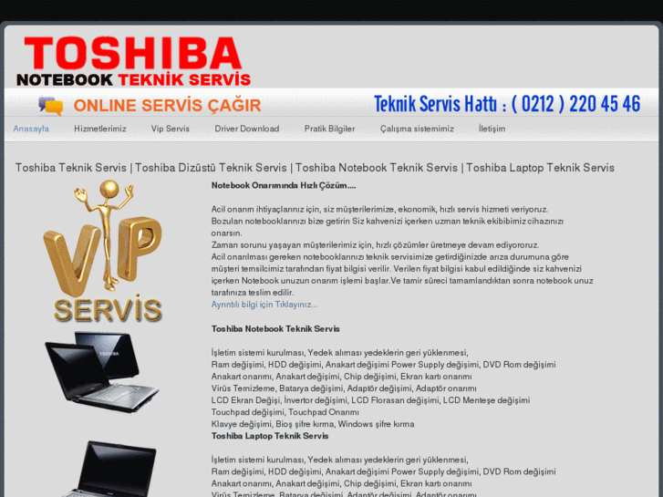 www.toshibanotebookservis.com